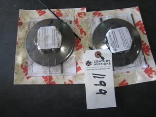 (2) 3m Disc Pad Hub, Size 4.5".