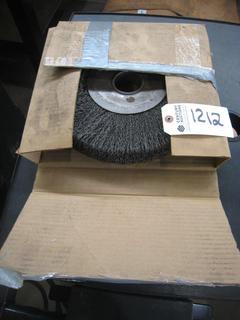 Weiler 12" Wide Crimped Wire Wheel, Open Box.