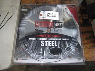 Morse Metal Devil 14" 667 x 1" Steel Cutoff Blade.