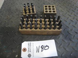 (2) Sets of  Letter & Number Stamps.