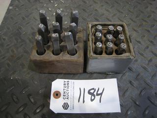 (2) Sets of  Number Stamps.