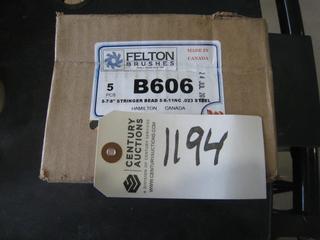 Lot of Felton Brushes Wire Wheels, B606 5-7/8".