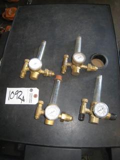 (4) Victor Flow Meters.