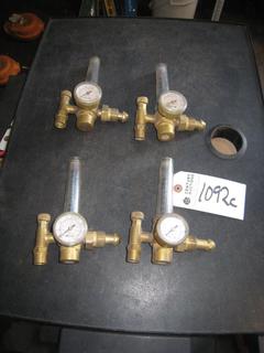 (4) Victor Flow Meters.