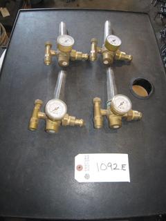 (4) Victor Flow Meters.