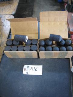 (2) Boxes of Flexovit 1/2 x 3 x 5/9-11 Type 18R, 18 Cones.