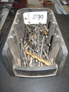 Box of Assorted Drill Bits.