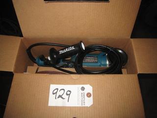 Unused 6" Makita Angle Grinder.