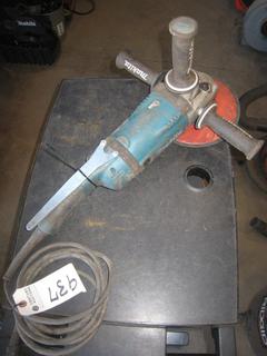 9" Makita Angle Grinder.