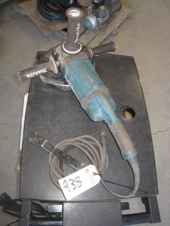 9" Makita Angle Grinder.