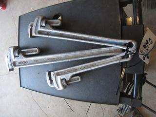 (2) Ridgid Pipe Wrenches. 14", 24".