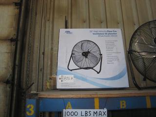 (2) CoolWorks 20" High Velocity Floor Fans.