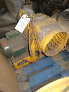 Air Mover/Blower w/ Dayton Motor. 3/4 HP.