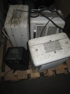 Quantity of Fahrenheit Space Heaters & Airworks Heater.