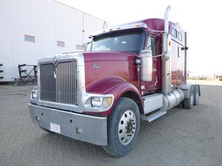 2005 International Eagle 9900i T/A Truck Tractor c/w Cummins 435 HP, Eaton Fuller 18 Spd, A/C, Webasto Heater, 11R24.5 Tires, Showing 1251640 Kms. Showing 21193 Engine Hours VIN: 2HSCHAPR65C034855. Tested, working condition