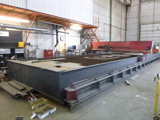 Koike Aronson Mastergraph Millennium Series Plasma Cutting System S/N M0M2002 w/ Burny 10LCDPlus Shape-Cutting Motion Control S/N 47536-1131 w/ Hyperformance Plasma S/N 260-003212. Approx 18' x 55' x 7' Note:  Buyer Responsible For any Dismantling, Lifting & Loading. Electrical has been disconnected