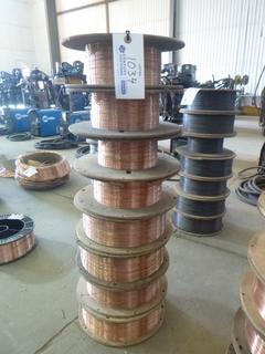 (8) Lincoln Electric Super Arc Steel Mig Welding Wire Diameter 0.9mm. 