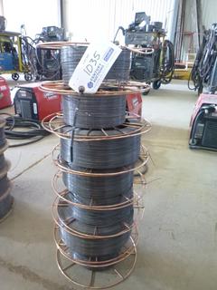 (7) Lincoln Electric Metal Shield MC-6 Welding Wires. 