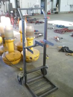 Dual Cylinder Cart 18"x 24"x 51". 