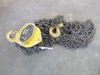 2 Ton Chain Hoist. 