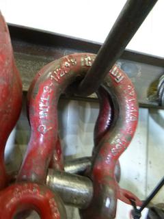 (2) 1 1/8" Clevis. 