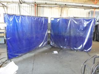 (2) Welding Screens 75"x 95". 