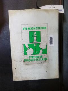 Eye Wash Station. Buyer Responsible for Removal. 