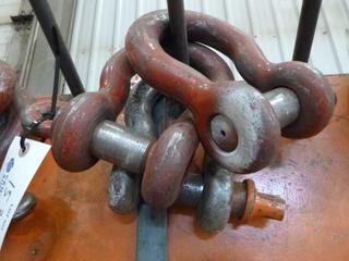 (3) 1 3/8" Clevis/Shackles. 