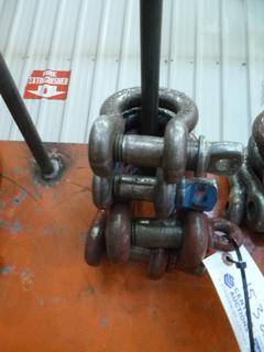 (4) Clevis/Shackles 1 1/8" and 7/8". 