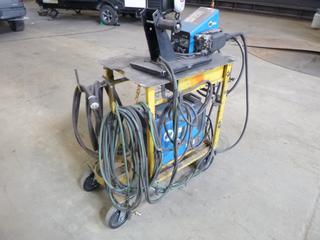 Miller Welder Cart w/Contents. 