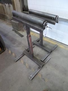 (2) Heavy Duty Roller Stands 22"x 23"x 32". 