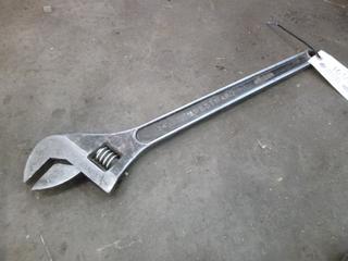 Westward 24" Crescent Wrench. 