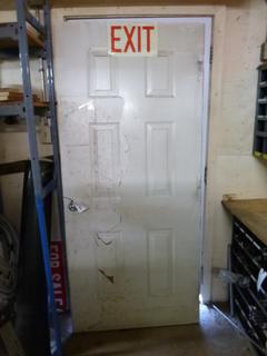 Door 81"x 3'. 