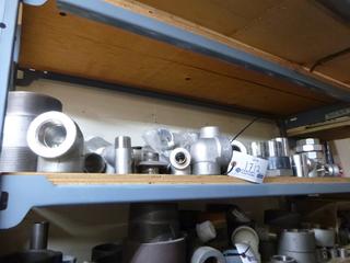 Miscellaneous Stainless Steel Pipe Fittings and Elbows. 