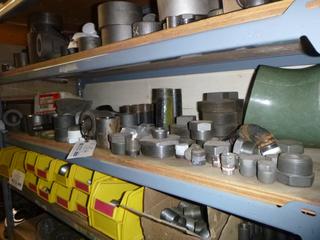 Miscellaneous Pipe Fittings, Elbows, and Caps. 