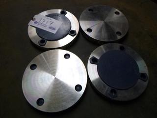 (4)  Stainless Steel Blind Flanges. 