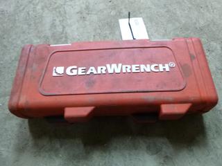 Gear Wrench Socket and Wrench Set w/ Case. 