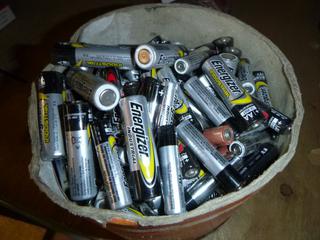 Miscellaneous AA and AAA Batteries. 