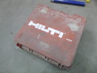 Hilti Epoxy Gun w/ Case. 