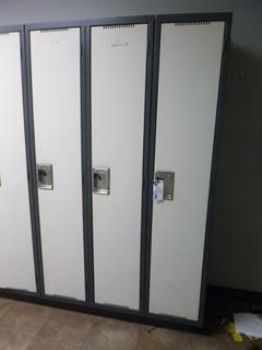 (3) Lockers. Buyer Responsible for Removal. 