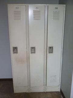 (3) Lockers. Buyer Responsible for Removal. 