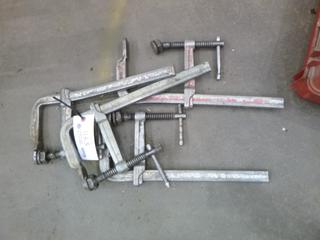 (4) 17" Bessey C-Clamps. 