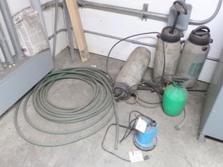 Miscellaneous Pumps and Water Hose. 