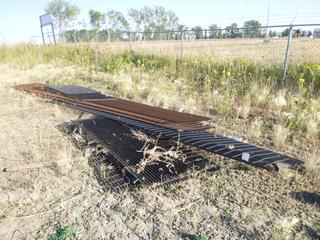 Miscellaneous Steel Grates.  Note:  Buyer Responsible For Lifting & Loading.
