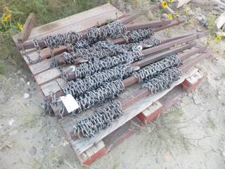 50" Metal Bar w/ Chain.  Note:  Buyer Responsible For Lifting & Loading.