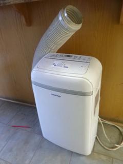 Kool King portable A/C, Dehumidifier, Fan. Model: MPPD-14HRN1-BH9. Max BTU: 14,000 (cooling) 11,000 (heat). Tested, working