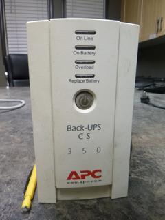 APC power bar/battery backup. Model: Back-UPS CS 350