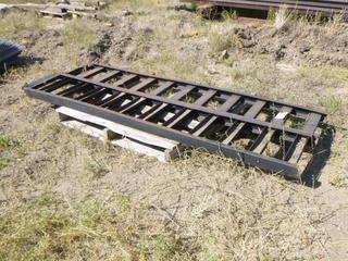 (2) Steel ramps. Approx 96" x 16" each