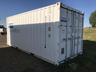 20' Storage Container # BSBU 224236 Note:  No Forklift On Site, Buyer Responsible For Loadout.