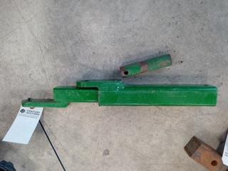 Tractor Hitch Adapter. Note:  No Forklift On Site, Buyer Responsible For Loadout.
